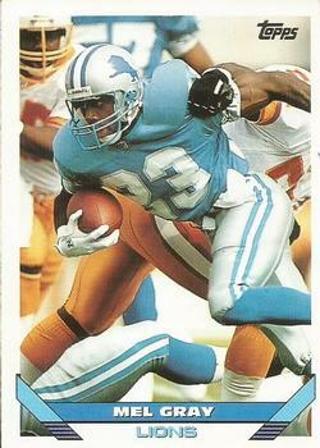 Mel Gray 1993 Topps Detroit Lions