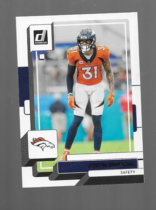 2022 DONRUSS JUSTIN SIMMONS #269