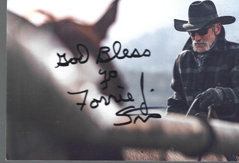 FORRIE J SMITH ACTOR COWBOY AUTOGRAPH 4X6 PHOTO YELLOWSTONE