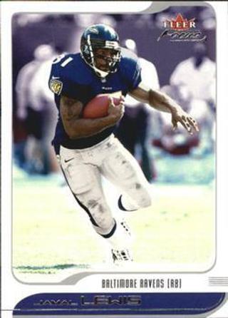 Tradingcard - 2001 Fleer Focus #20 - Jamal Lewis - Baltimore Ravens