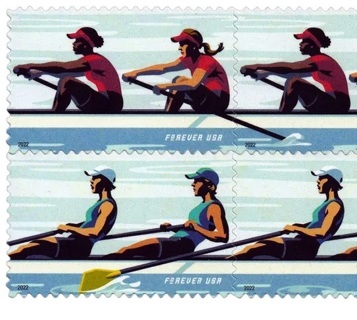 20  Forever Stamps, Women's Rowing, Insured , Is Refundable,  Ships in 1 day. 