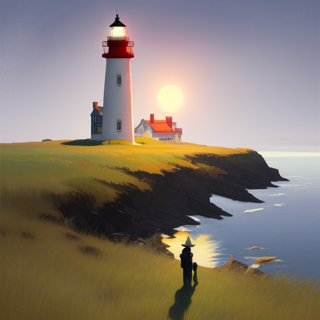 Listia Digital Collectible: Point Blunt Lighthouse