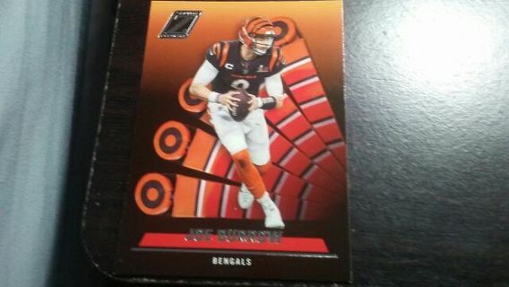 2022 PANINI ZENITH JOE BURROW CINCINNATI BENGALS FOOTBALL CARD# 30