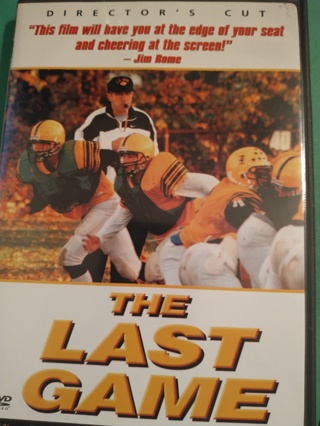 dvd the last game free shipping