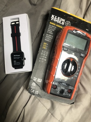 NEW - MISCELLANEOUS & ASSORTED  ITEMS SMART WATCH & MULTIMETER AUCTION