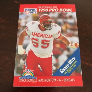 1990 Pro Set - [Base] #358 Pro Bowl - Max Montoya