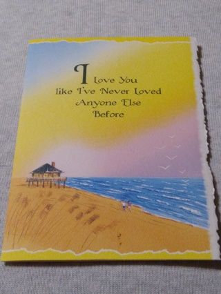 Romance Greeting Card - I Love You