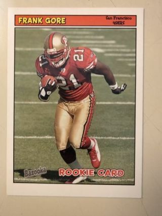 2005 frank gore rookie card