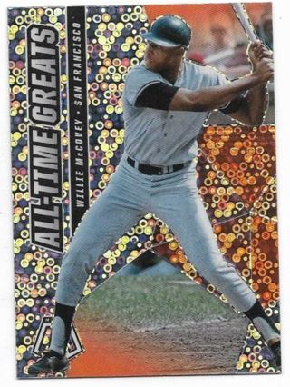 WILLEY MCCOVEY ORANGE REFRACTOR ALL TIME GREATS