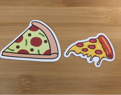 Pizza Stickers