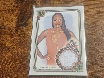 2023 Allen and ginter Ari Chambers relic card basketball reporter