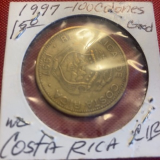 Costa Rica 100 Colones – 1997