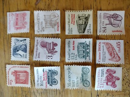 Assorted "older" stamps not cancelled