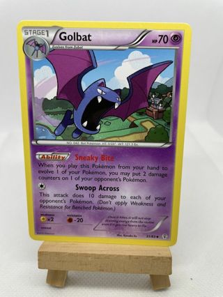 2016 Pokemon Golbat 31/83 Common Generations