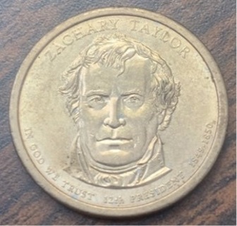 Zachary Taylor dollar 