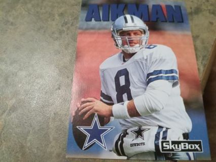 1992 SKYBOX TROY AIKMAN DALLAS COWBOYS FOOTBALL CARD# 232