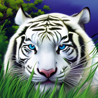 Listia Digital Collectible: Blue Eye Of The Tiger