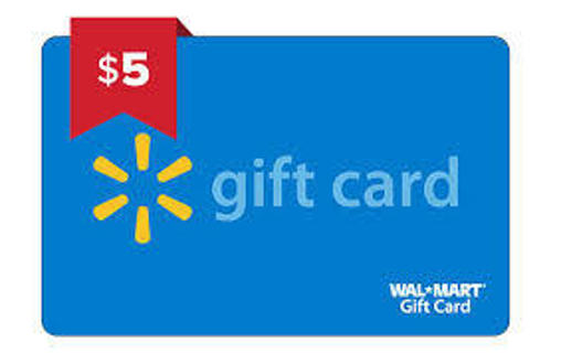 $5 Walmart Gift Card 