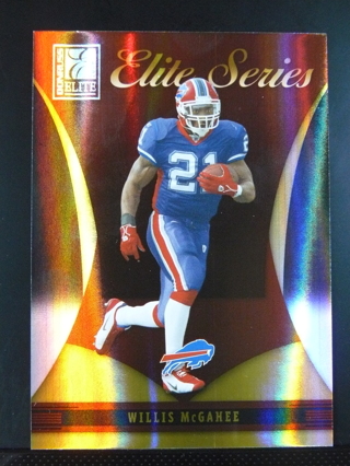 2006 Donruss Elite "Elite Series" #ES-21 Willis McGahee (Bills) Serial #/1000