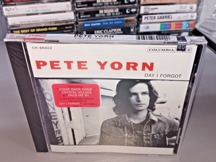 pete yorn audio cd day i forgot new-sealed audio 