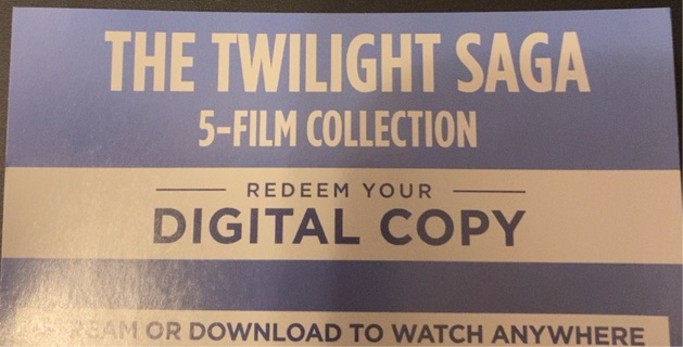 Twilight Saga 4K Code 