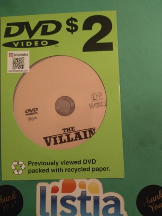 dvd the villian free shipping