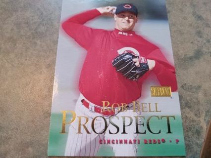 2000 SKYBOX PROSPECT ROB BELL CINCINNATI REDS BASEBALL CARD# 226