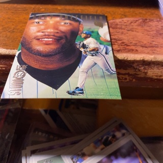 1996 leaf studio Gary Sheffield baseball card 