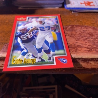 1999 score Eddie George football card 