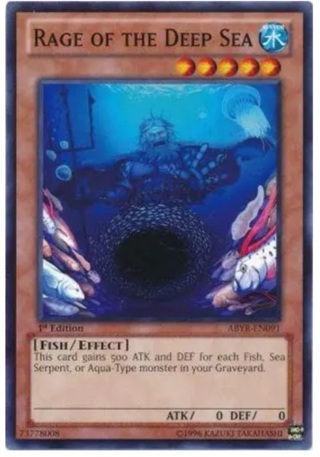 Yugioh! Rage of the Deep Sea X2 - Common - 1st Edition 