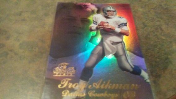 1998 FLAIR SHOWCASE TROY AIKMAN DALLAS COWBOYS FOOTBALL CARD# 238