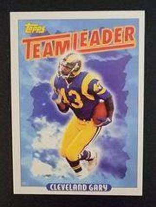 Cleveland Gary 1993 Topps Team Leader Los Angeles Rams