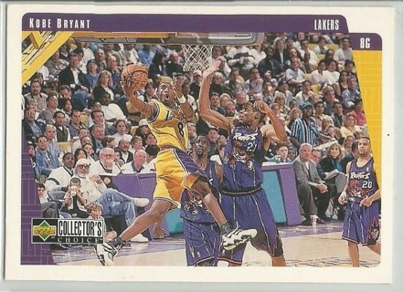 1997 Upper Deck Basketball card #64-Kobe Bryant Rookie Card