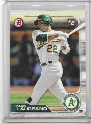 Ramon Laureano 2019 Bowman #38 Rookie Card