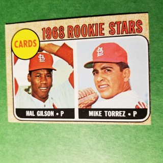 1968 - TOPPS BASEBALL CARD NO. 162 - 1968 ROOKIE STARS - CARDINALS