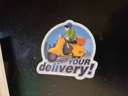Your Delivery! Sticker