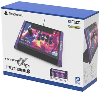 HORI Fighting Stick Alpha Tournament Grade Fightstick: Street Fighter 6 Edition for P5, P4, and PC