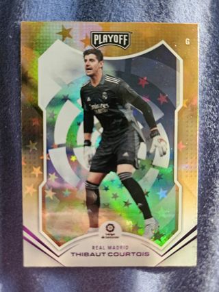 2021-22 Chronicles Playoff La Liga Purple Astro Thibaut Courtois