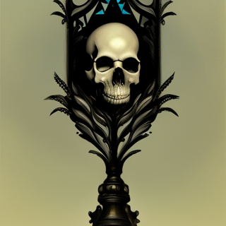 Listia Digital Collectible: Rad Skull Vase