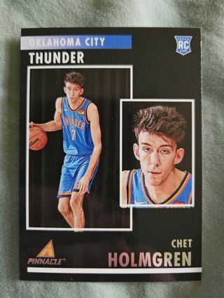 2022-23 Panini Chronicles Pinnacle Rookie Chet Holmgren