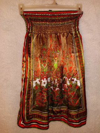 Paisley Print Summer Dress / Ladies Size Medium