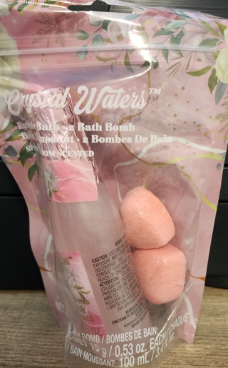 NEW - Crystal Waters - Bubble Bath & Bath Bomb Set