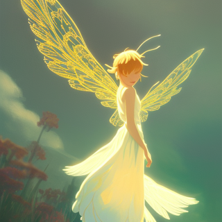 Listia Digital Collectible: Golden Fairy