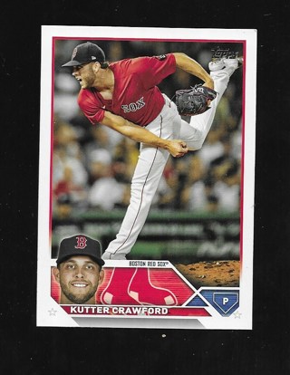 2023 TOPPS KUTTER CRAWFORD #493