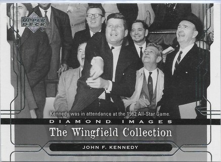  2005 Upper Deck Wingfield Collection #17 John F. Kennedy