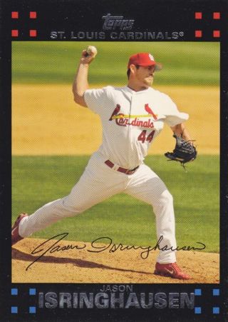 Jason Isringhausen 2007 Topps St. Louis Cardinals