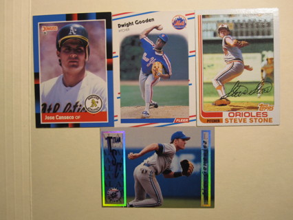 Baseball Lot #194: Canseco, Gooden, Gonzalez + vintage
