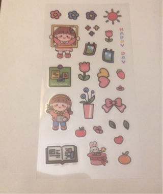 Kawaii Sticker Sheet read description before bidding