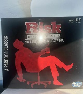 New Sealed Hasbro Risk Office Politics Classic Adult Party Board Game