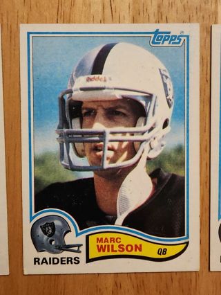 82 Topps Marc Wilson #201